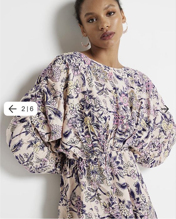 River island Мини рокля