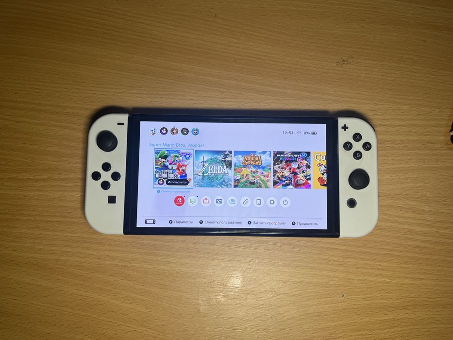 Прошитый Nintendo Switch Oled