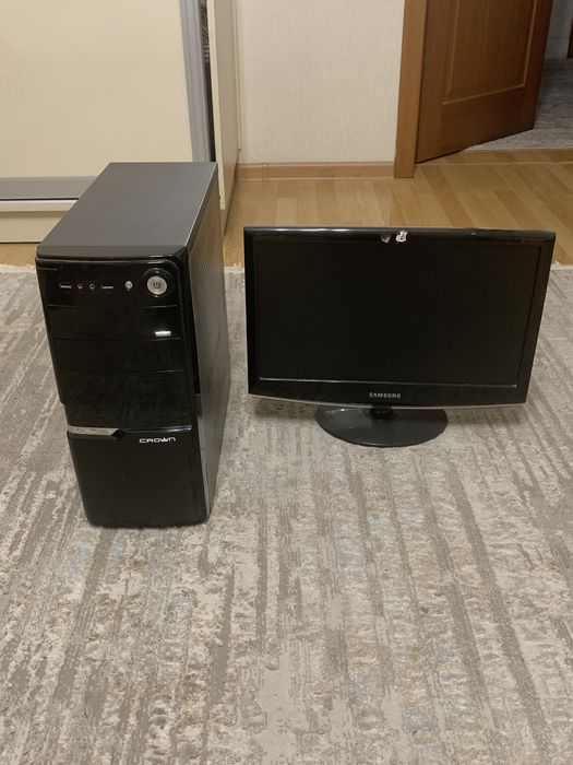 Компьютер домашний (Блок + Монитор)