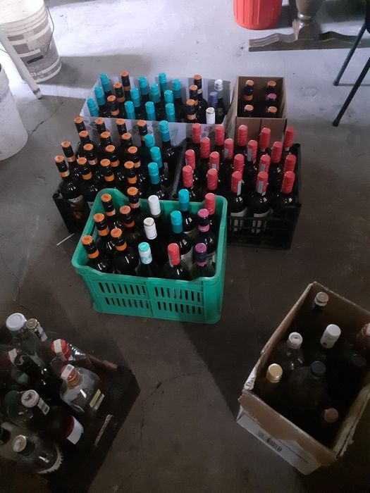 Бутилки 0,750 от вино и отдруги напитки