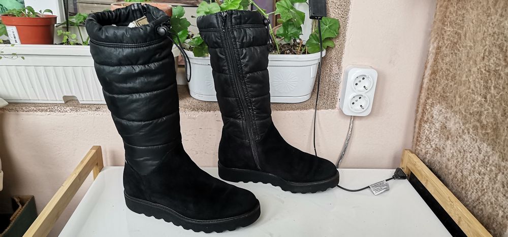 Ботуши Hogl Gore-tex 37н.Естествен велур