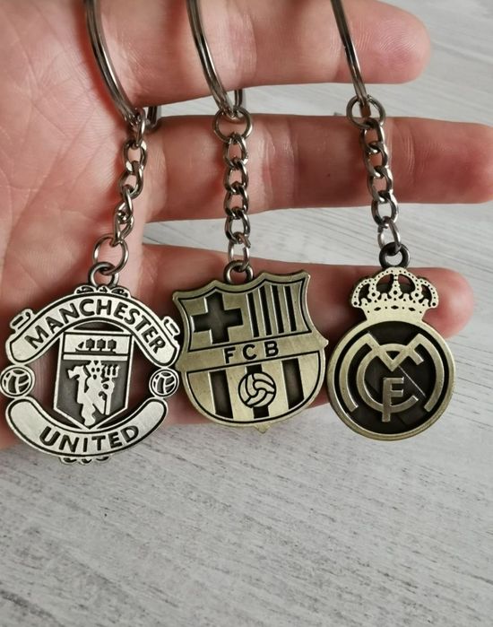 Breloc fotbal, Ronaldo, Messi,Barcelona, ManUnited, Real