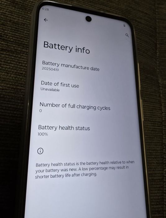 ЧИСТО НОВ 128GB Motorola g35 5G A1 Гаранция 2027г. Black / Черен