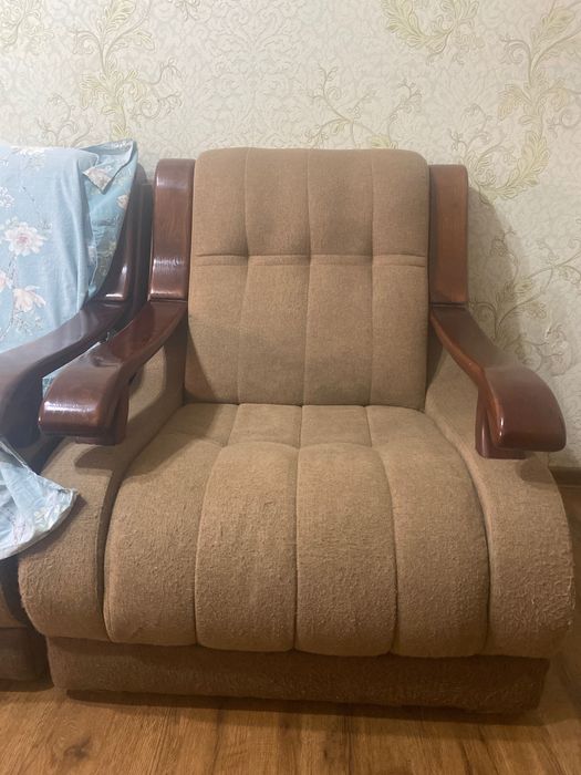 1 диван, 2 кресла