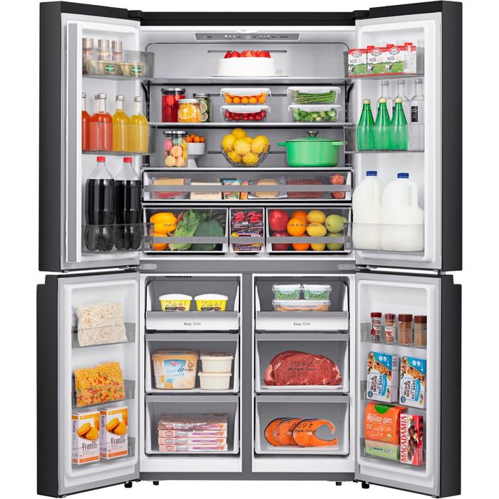 Нов инверторен side by side french door хладилник с фризер   Hisense RQ758N4SAFE  609 литра Total No Frost