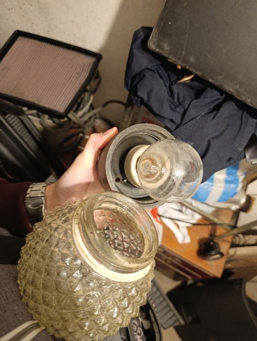 Ретро лампа от соца