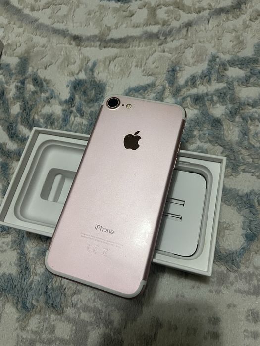 Айфон 7 цвет розвый