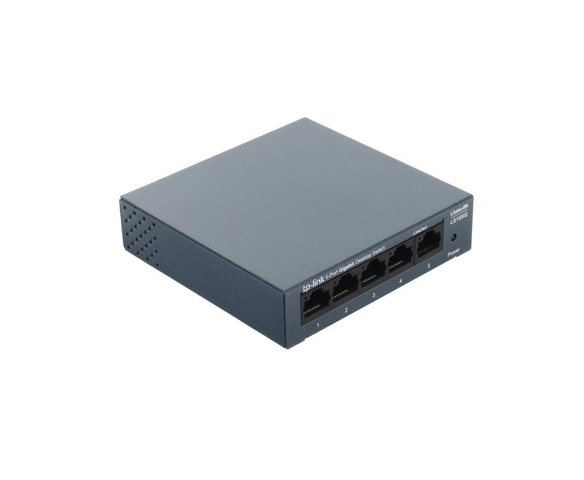 | Коммутатор TP-Link LS105G — 5-портовый Гигабитный свитч