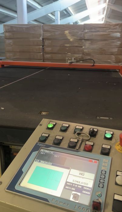 Masa de taiere automata cnc geam sticla termopan