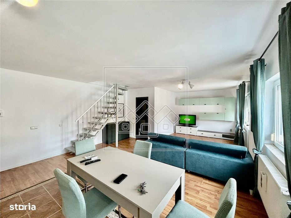 Apartament cu 3 camere, 75 mp utili, mobilat si utilat, zona Iorga — fotografia 3