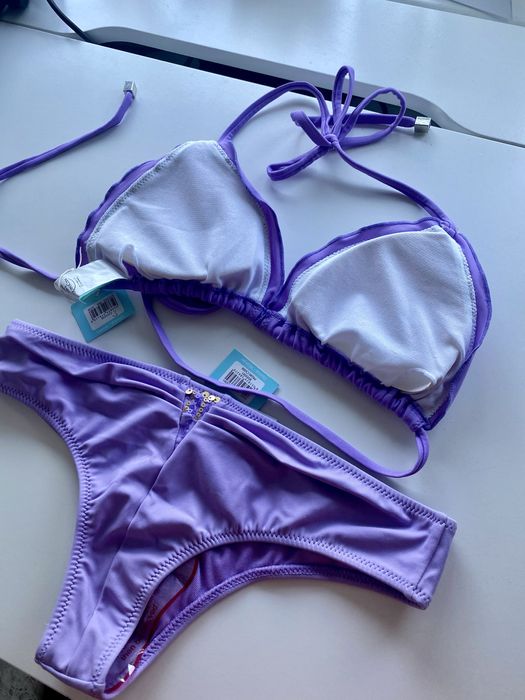 Nike Swim Цял Бански Гол Гръб Нов OVS