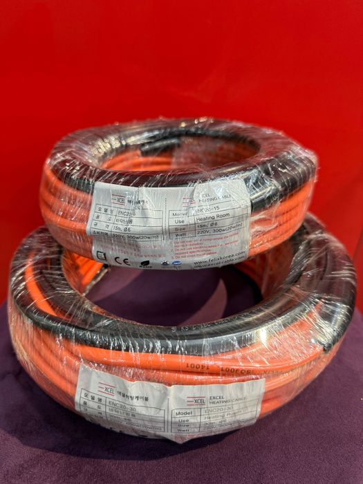 Теплый пол кабельный под кафель