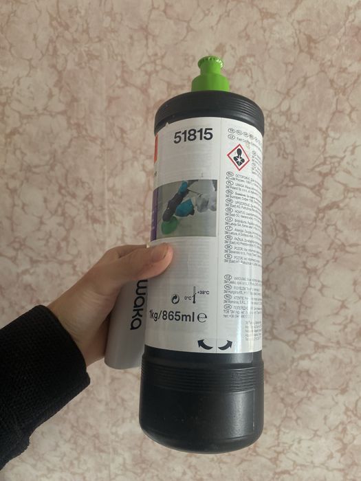 Полировальная машинка и паста 3М