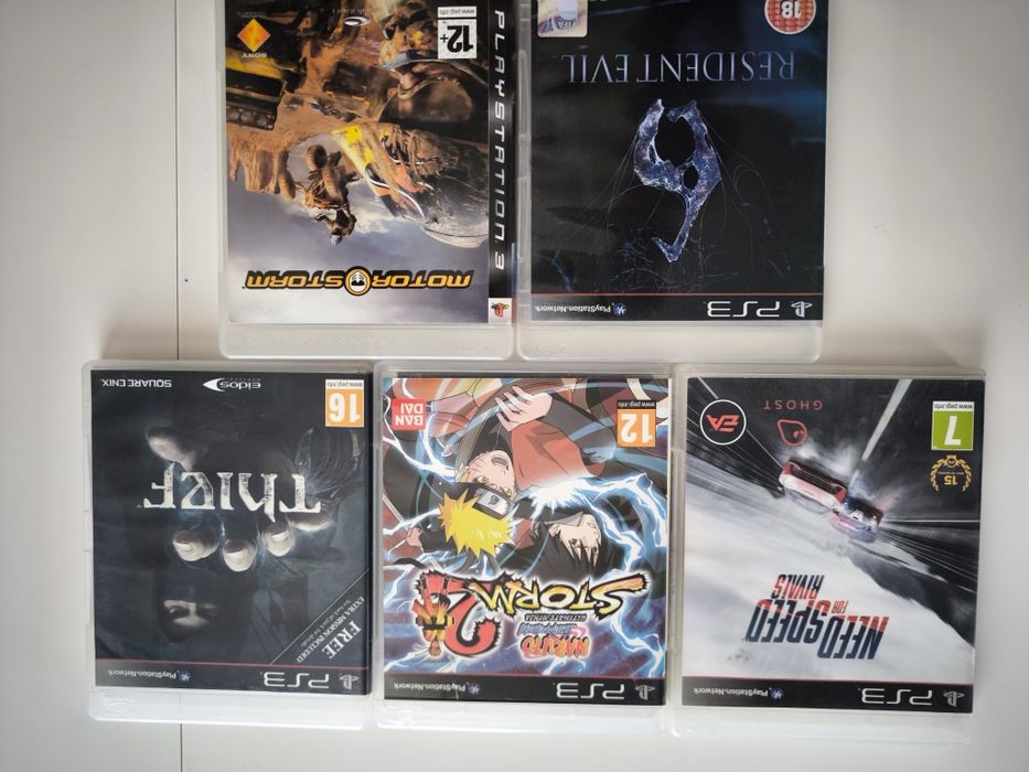 PS3 Игри – Лот от 5 Броя – 21.29 EUR – Оригинални Игри за PlayStation 3