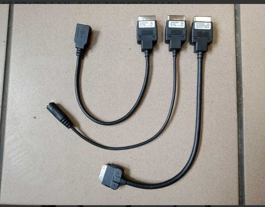 MERCEDES MI-IPOD-iPHONE A0018278404 MI-USB A0018276704 MI-AUX A0018276604