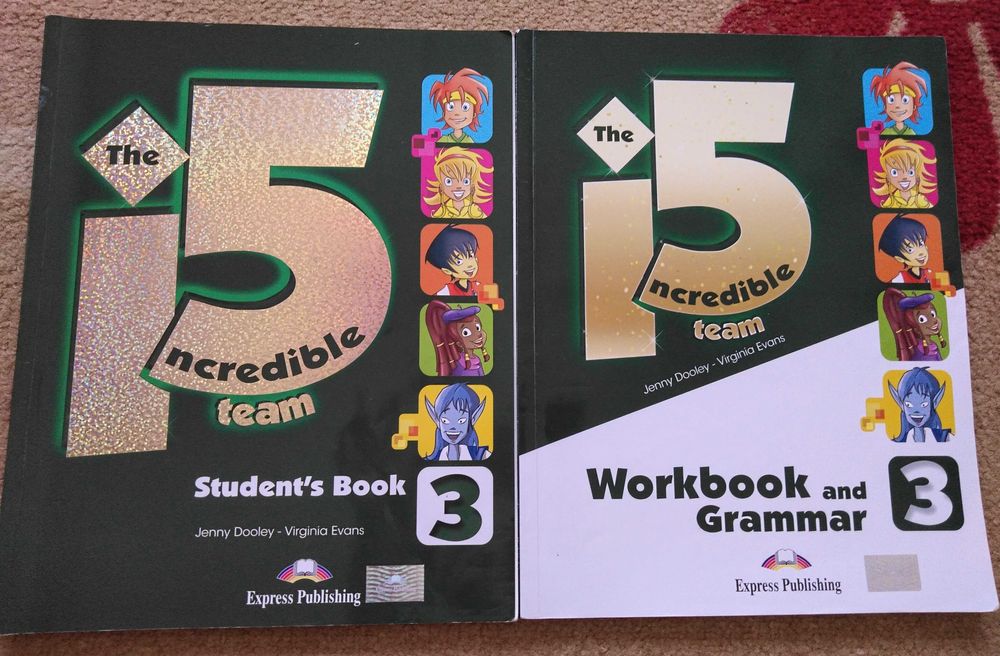 Учебник,учебна тетр. по Английски - Express Publishing, писано с молив