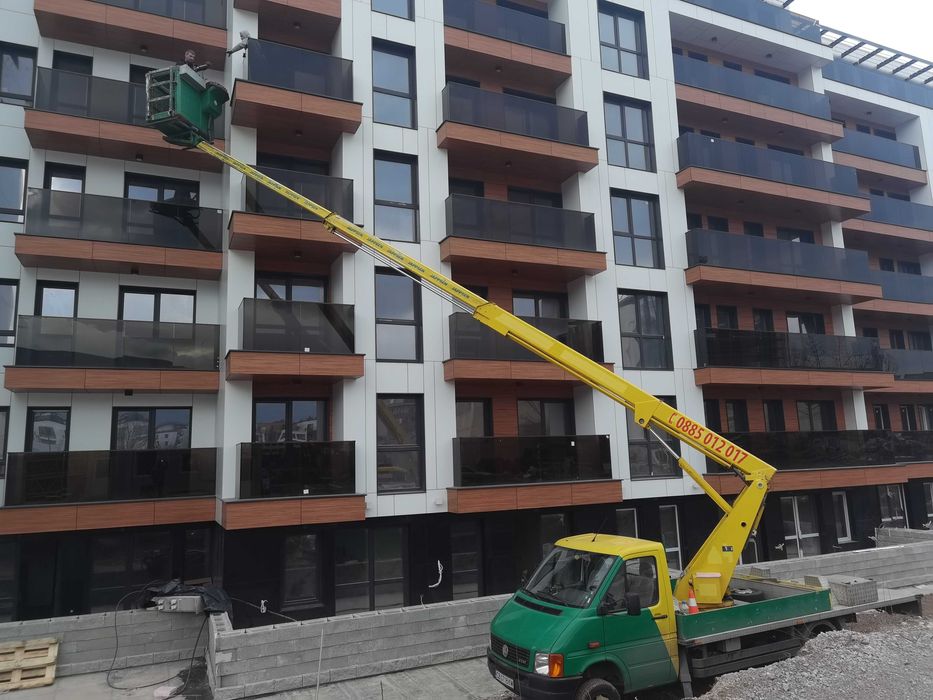 Вишка под наем. Услуги с автовишка. Рязане и кастрене на дървета.