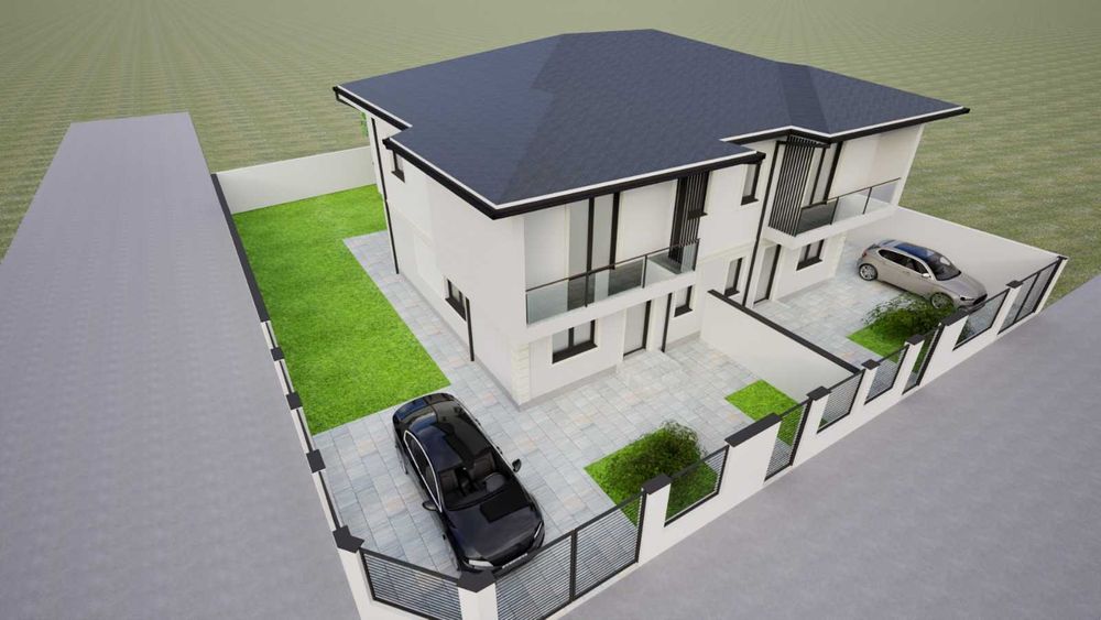 Duplex Mosnita Noua ,despartit prin zid dublu