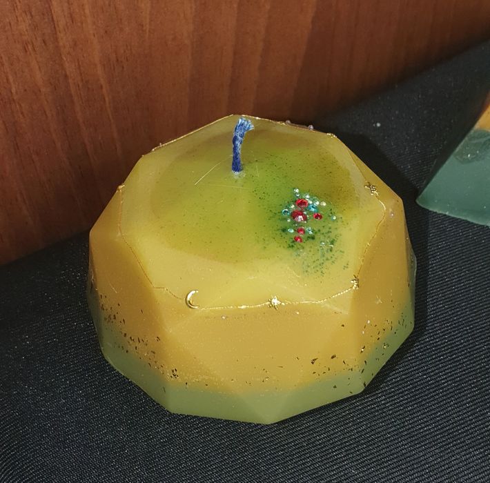 ароматические свечи "пчелиный и соевый воск"