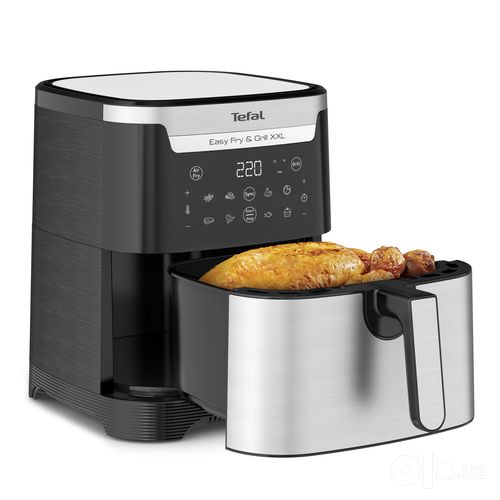 Аэрофритюрница Tefal EY801D, 6,5 л, 1650 Вт