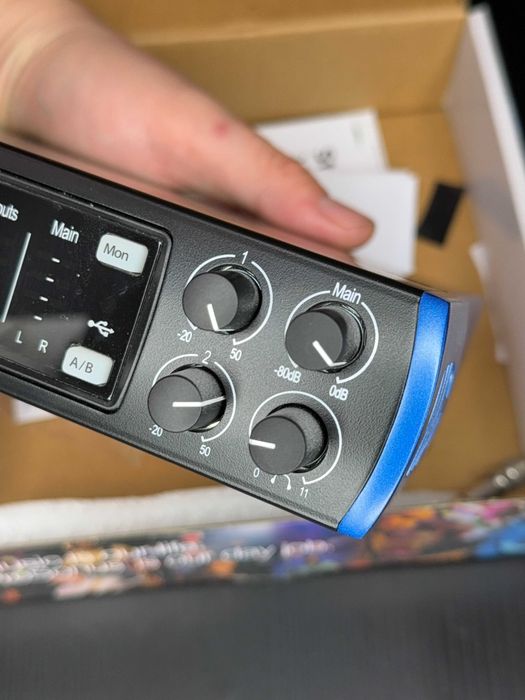Външна аудио карта PreSonus Studio 26c USB-C аудио интерфейс.