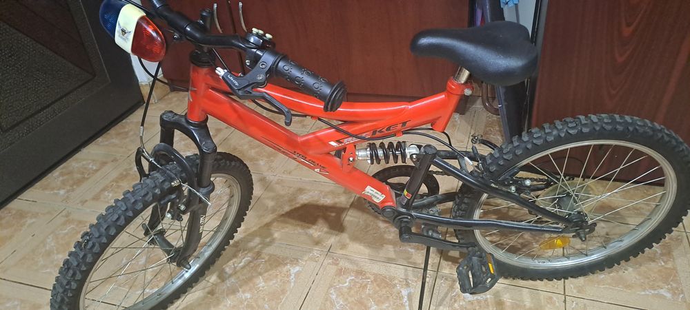 Bicicletă copii Rockrider Rocket 20" – Full Suspension