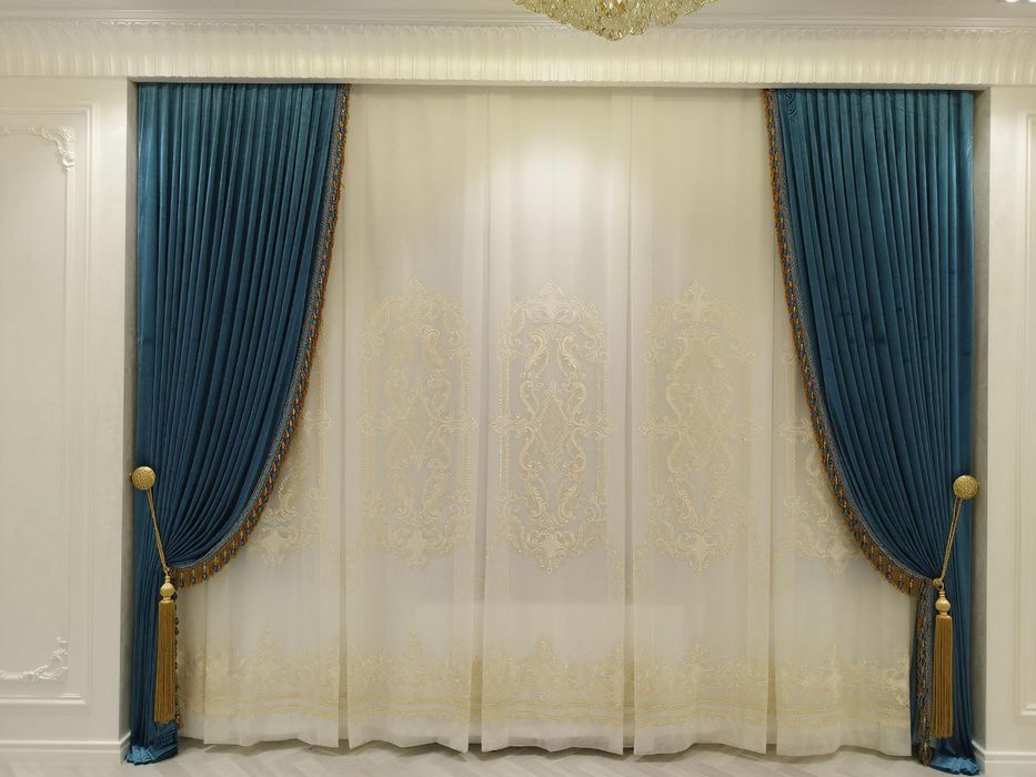 Premium darajadagi parda tikish xizmati — uyingizga nafislik qo‘shing