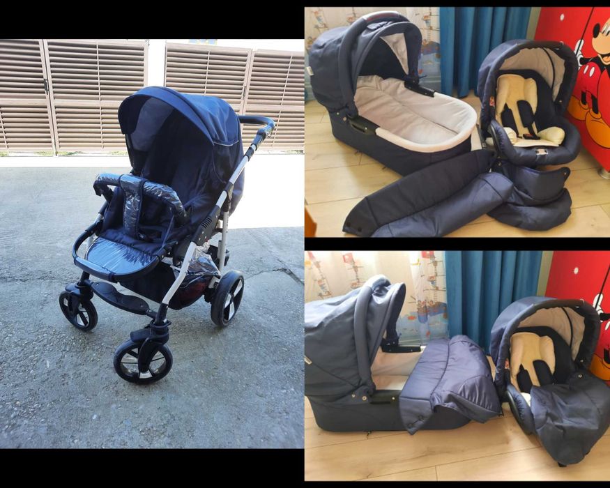 Carucior 3in1 Danco Retrus Blue