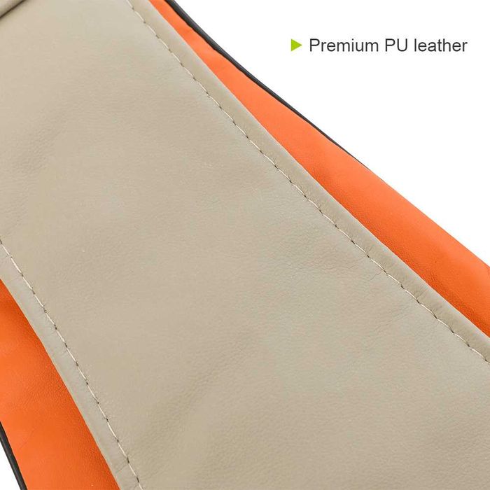 6Д Шиацу масажор за цяло тяло гръб крака врат ръце бежов