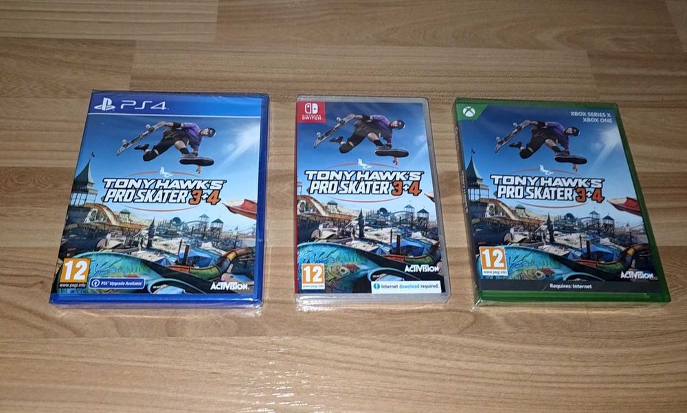 Joc Tony Hawks Pro Skater 3+4 PS4/PS5/Xbox One/Series X/Nintendo Switch tip gen sport, skateboard