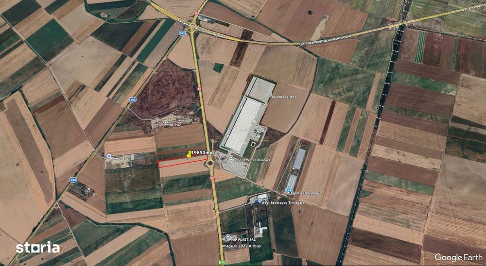 Vand teren intravilan, vis a vis de Depozitul Profi Timișoara