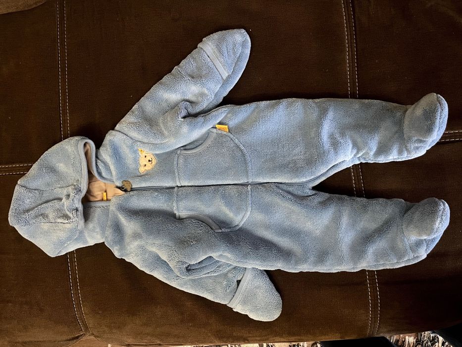 Бебешки плюшен космонавт с качулка