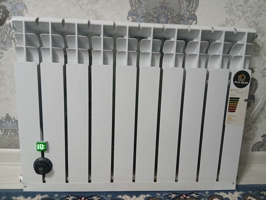 10 seksiyali Amotkali Obogrevatel.