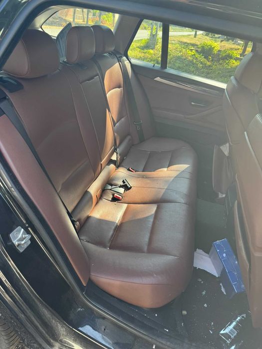 Interior piele maro BMW F10 F11 scaune electrice Memory complet