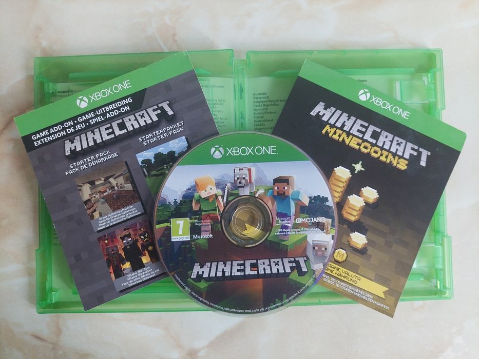 [XboxOne] Vând joc original Minecraft pentru Xbox One (complet) /poze