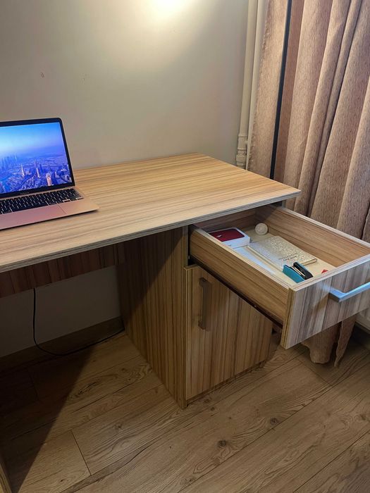 Birou cu dulap si sertar pentru sufragerie, living, camera de studiu
