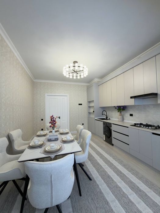 ЖК Hilmar 3 комнатная 82м2 + 10м балкон сквозная, топ локация