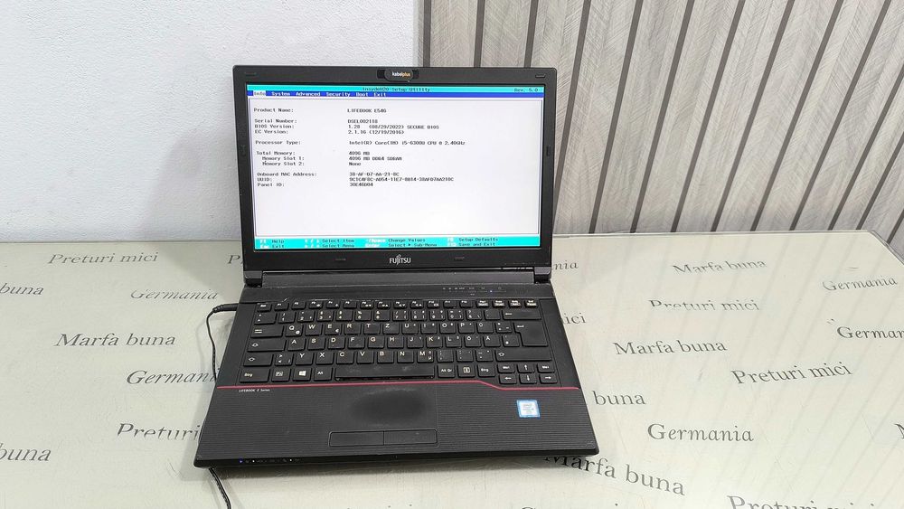 Laptop core i5 6th - Fujitsu LifeBook E546 - functional perfect