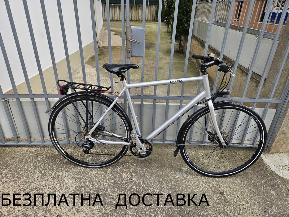 Хидравлика-алуминиев велосипед 28 цола CRESTA-шест месеца гаранция