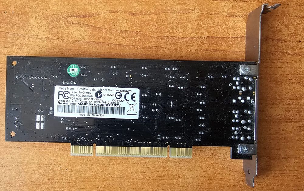 Placa de sunet Creative Sb0570