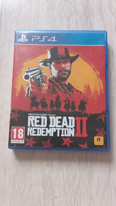 Диск игры Red Dead redemption 2 на Playstation 4