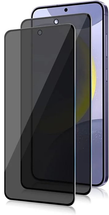 Стъклеп протектор Samsung S22 Privacy закалено стъкло затъмнен