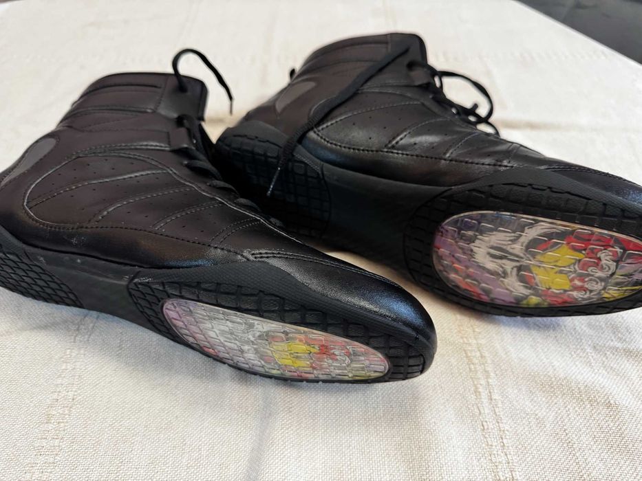 Ghete box bărbați cu șireturi nr. 44