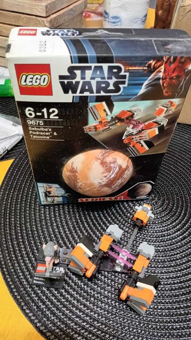 Lego Star Wars  9675 Sebulba's Podracer cu cutie si instructiuni