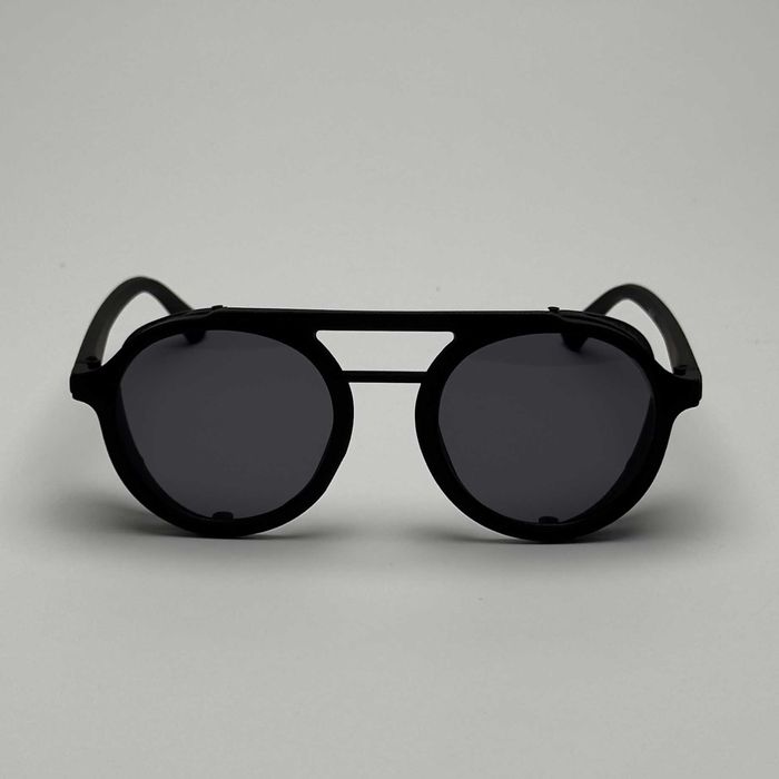Слънчеви Очила с Мрежа острани Aviator Black Унисекс UV400 CE