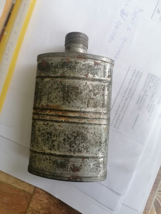 Стара военна масльонка /масленица.