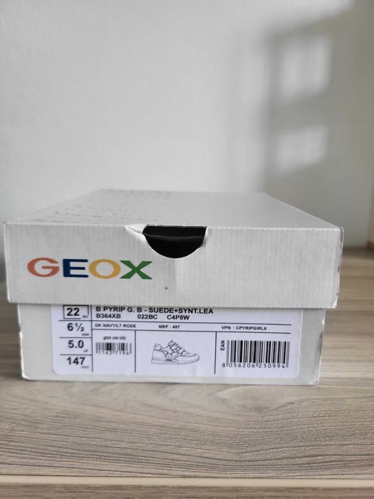 Adidasi fetita Geox nr. 22 noi