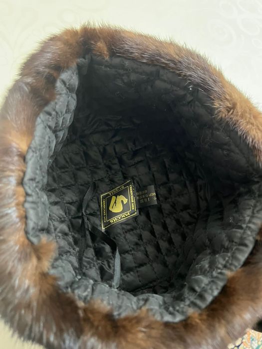 Норковая шапка