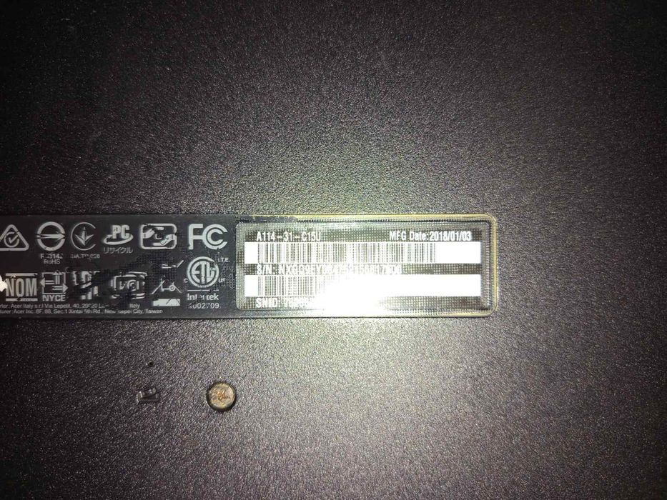 Лаптоп ACER Aspire A114-31-C15U