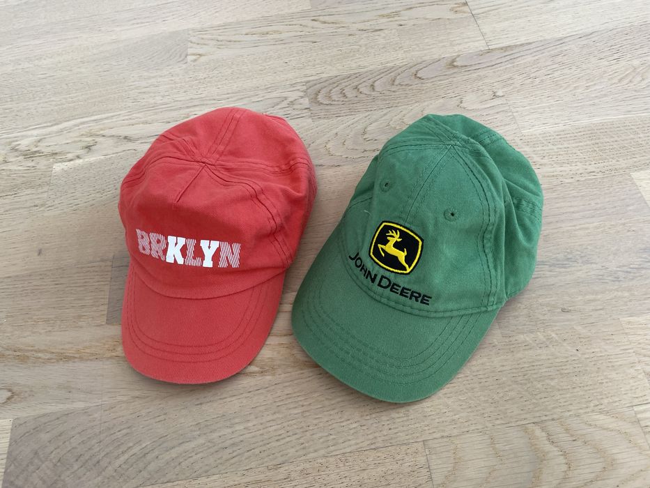 Palarii - sapca, 3 luni - 3 ani , reglabile, John Deer, bambus